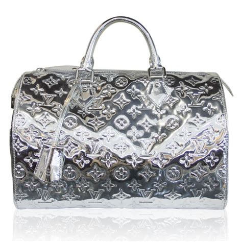 louis vuitton with silver hardware|louis vuitton silver speedy.